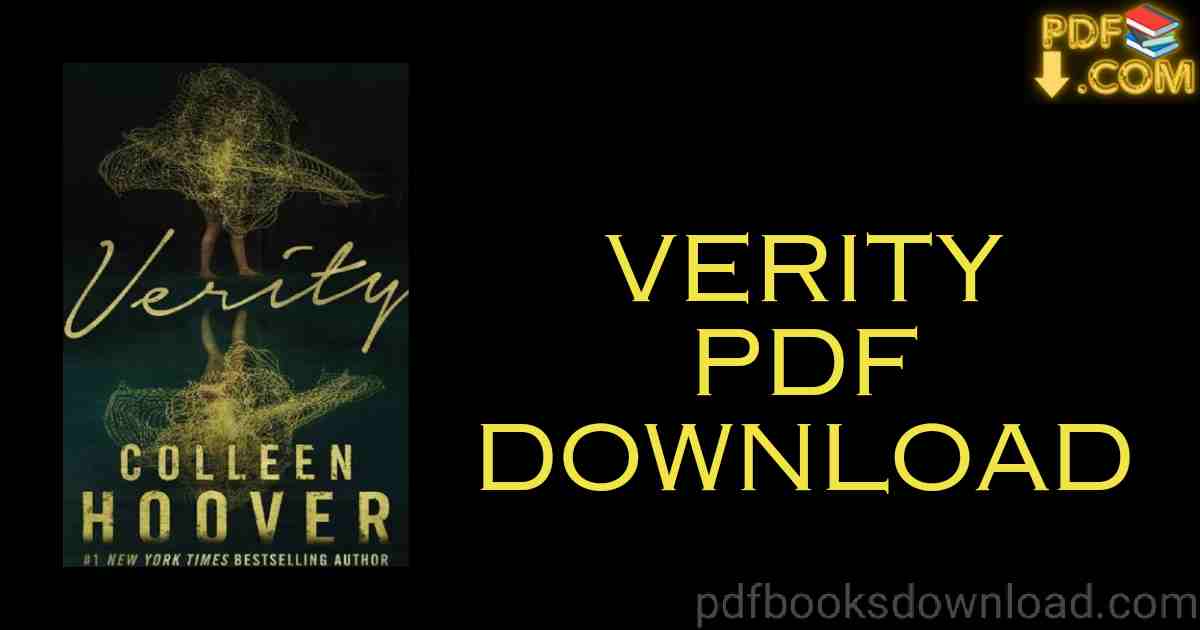 Verity Book PDF Download