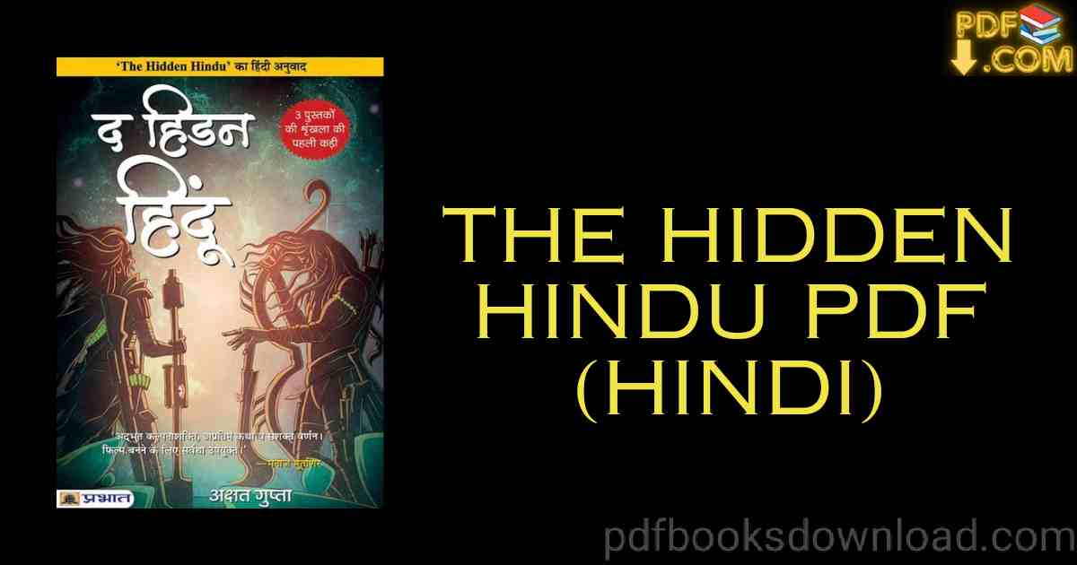 The Hidden Hindu PDF Book In Hindi Download