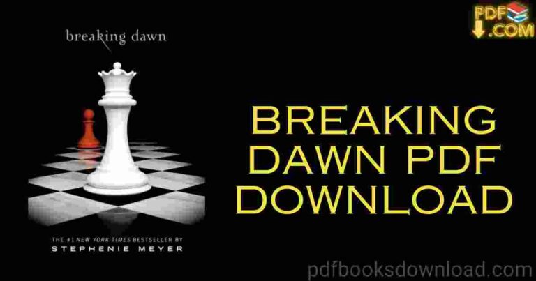 Breaking Dawn Book PDF Download