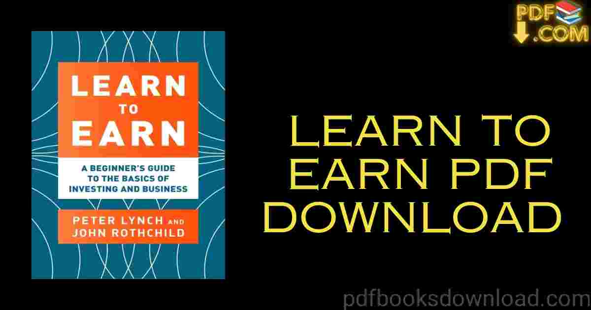 Learn To Earn PDF Download